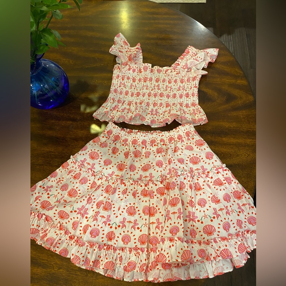 Hill House skirt & top set